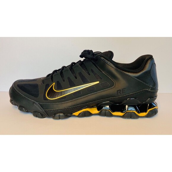 Size 13 - Nike Reax 8 TR Mesh Black Metallic Gold 621716-020 NEW WITH BOX! main image 6